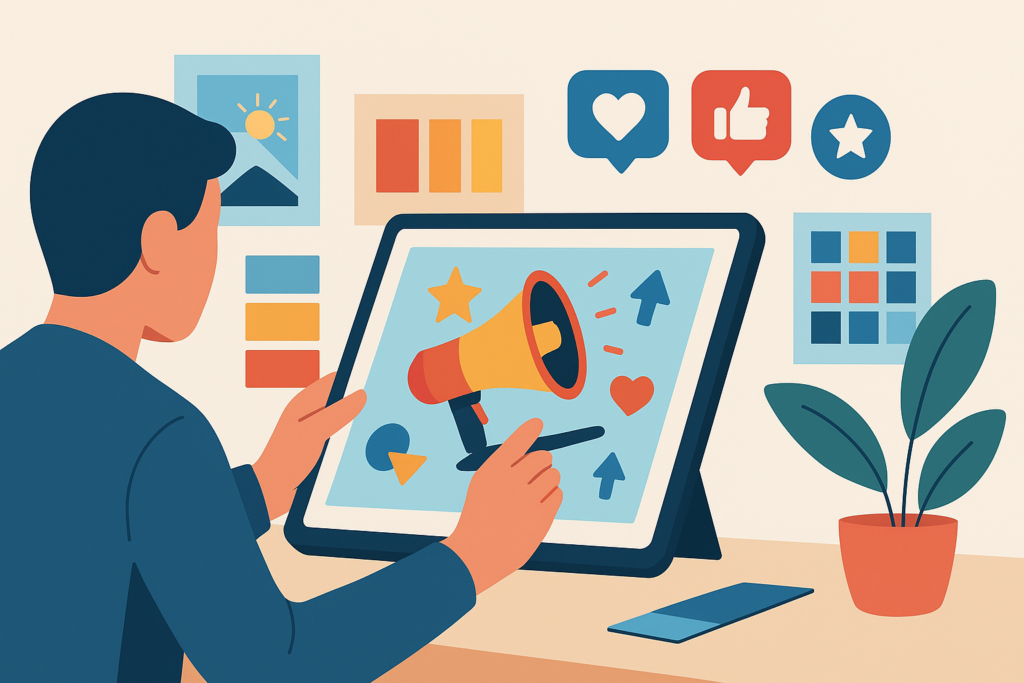 Tips voor het maken van aantrekkelijke visuals voor online marketing