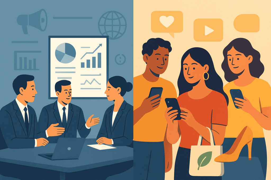 Wat is het verschil tussen b2b en b2c online marketing