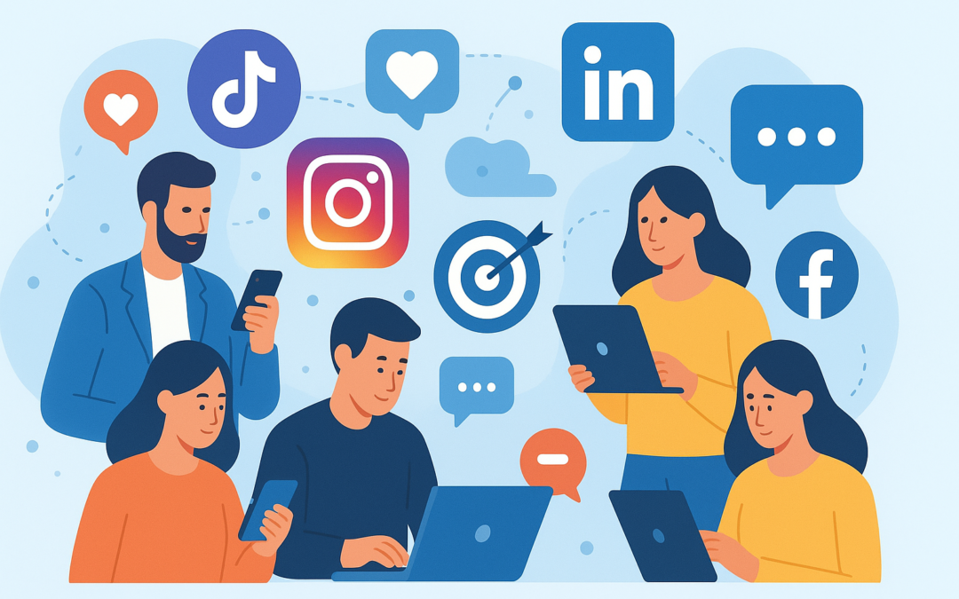 Hoe bereik je klanten via social media