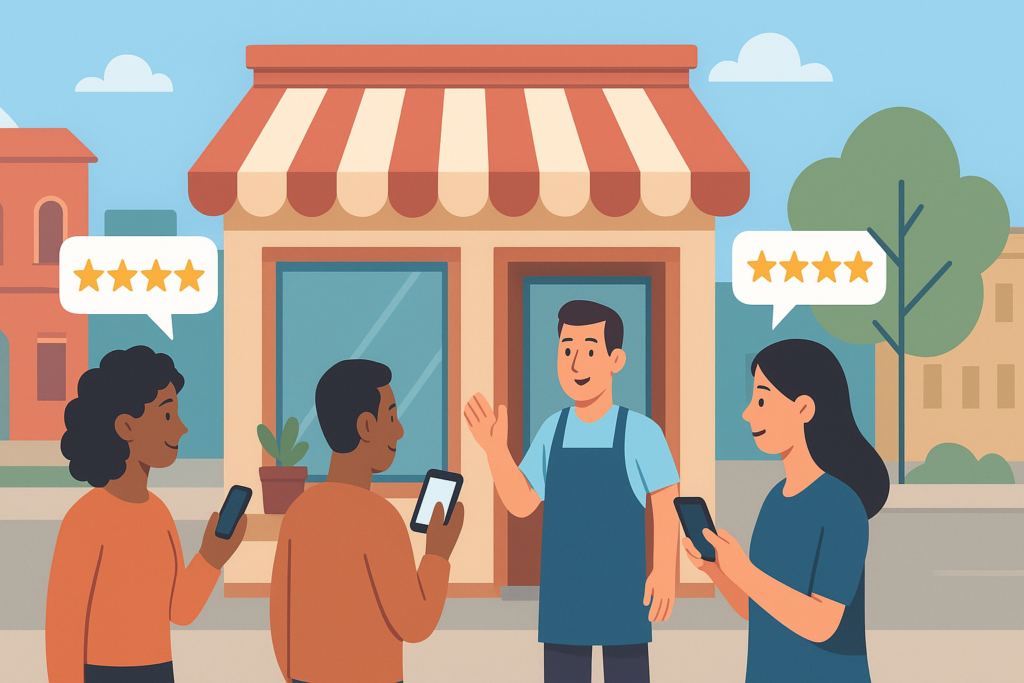 Reviews verzamelen voor lokale SEO