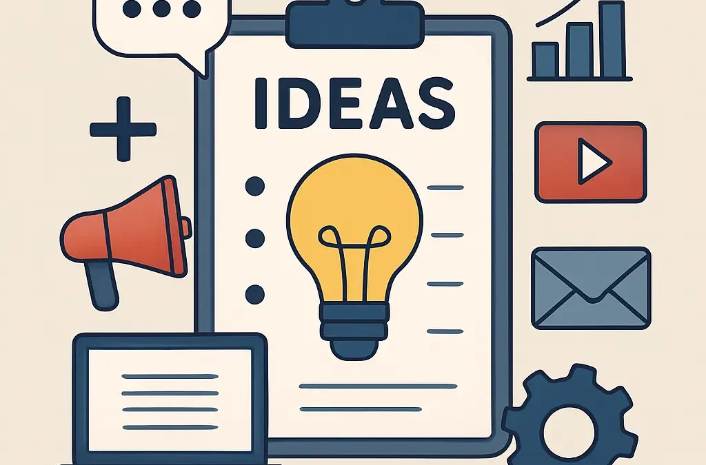 Content marketing ideeën voor bedrijven en ondernemers