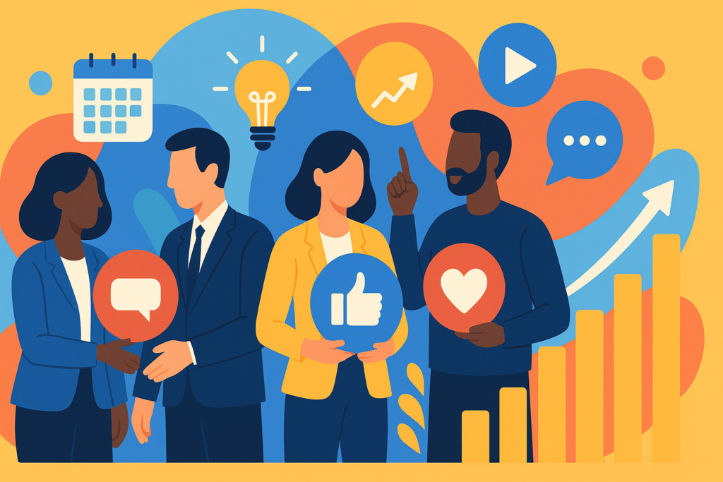 Hoe blijf je groeien via social media