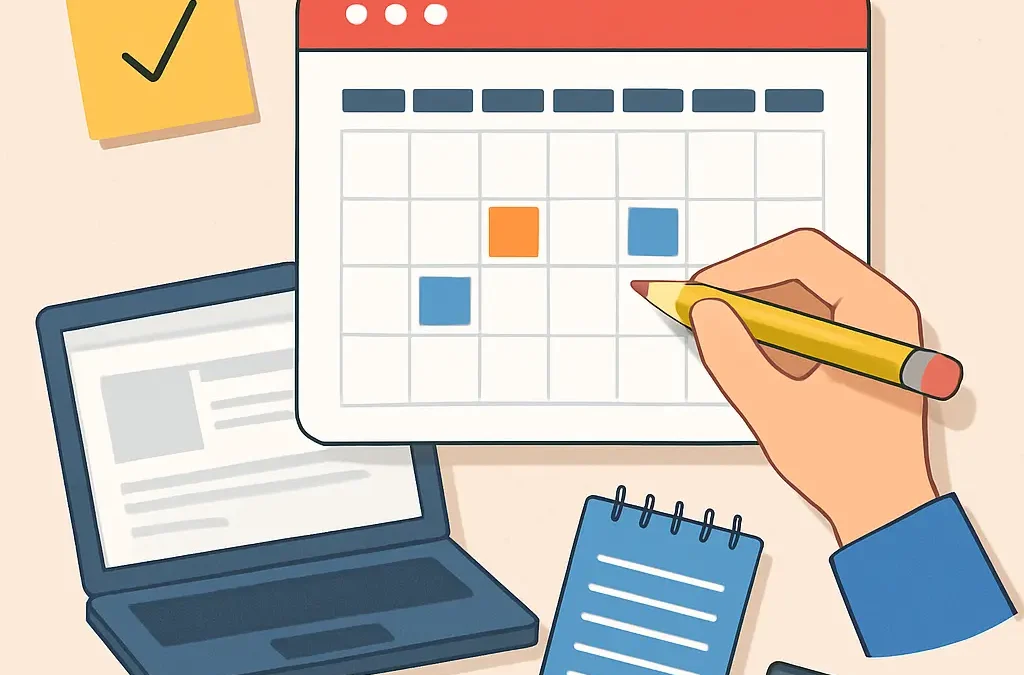 Hoe je een content kalender maakt voor je website
