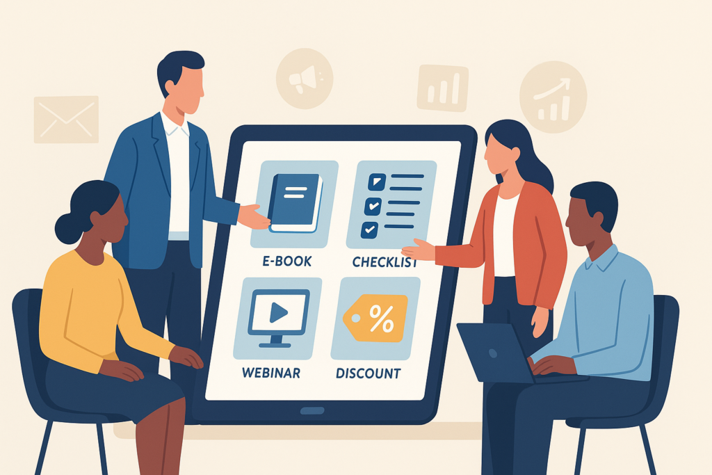 Lead magnets maken voor e-mail marketing