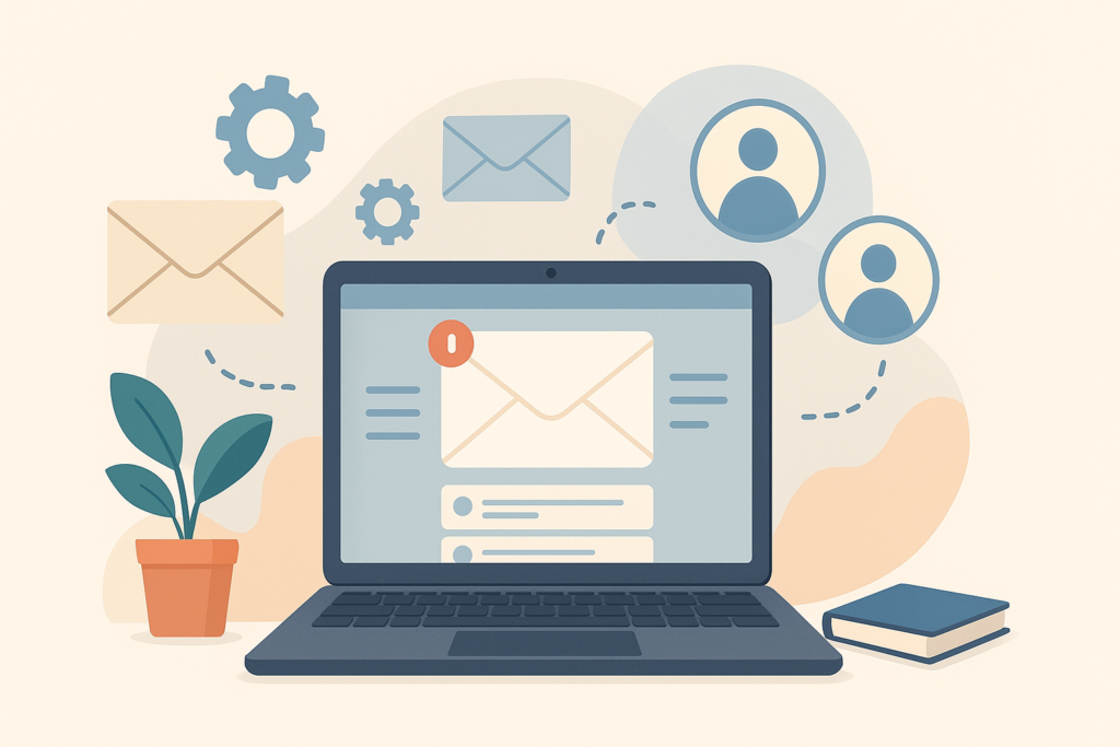Lead nurturing via e-mail