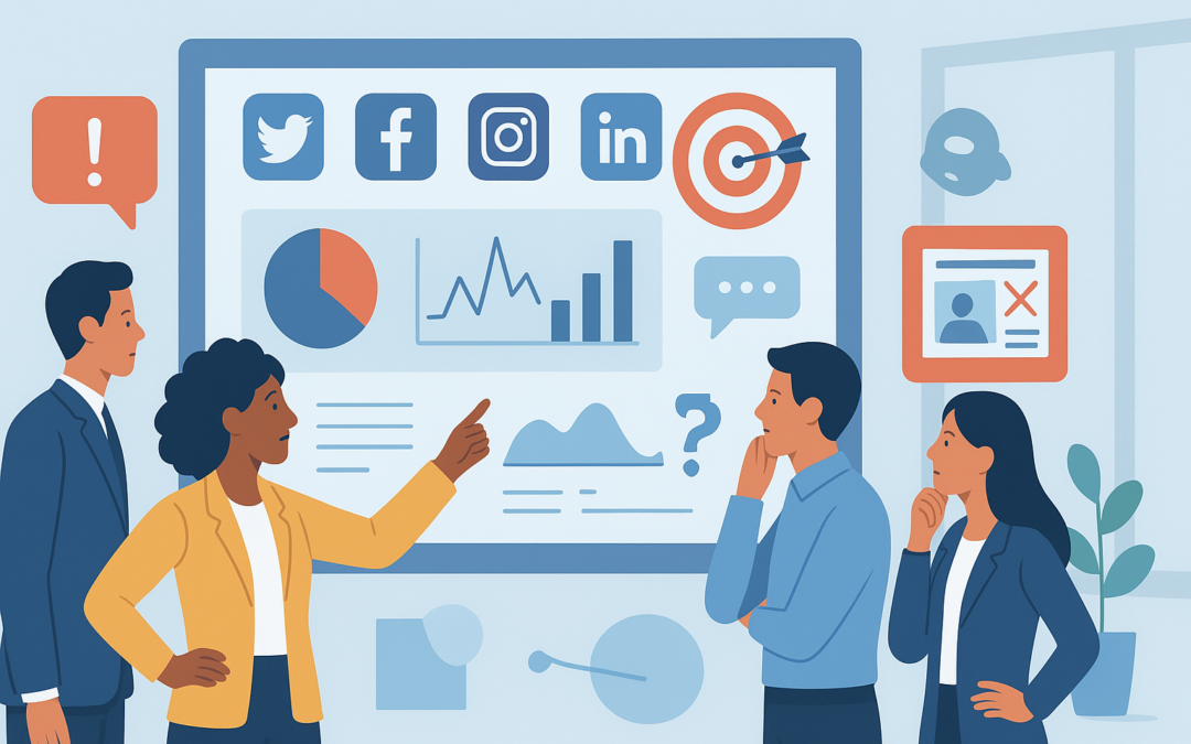 Veelgemaakte fouten bij social media marketing
